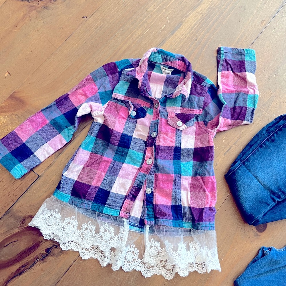 Pink Plaid Flannel